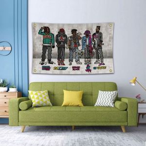 Banderas Personalizadas de Fábrica al por Mayor, 3x5 pies, 90x150 cm, 100% Poliéster, Colores Vivos, Buena Calidad, Banderas para Fanáticos de Cantantes - Product Image 2