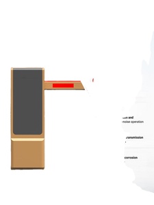 Control Remoto para Barrera de Estacionamiento Moderna para Zonas Centrales de Negocios, 150W DC Sin Escobillas, Paso Rápido de 0.8s, IP55 Impermeable - Product Image 1