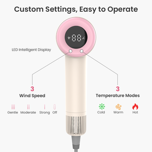 Asciugacapelli Professionale Ionico Smart Portatile Mini BLDC ad Alta Velocità OEM per Uso Domestico <span class=keywords><strong>e</strong></span> Regalo - Product Image 4