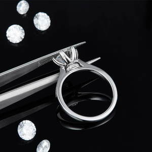 Bague d'éternité unisexe en argent sterling au design moderne avec diamant de couleur fantaisie naturelle, bijoux de mariage plaqués argent, cadeau - Product Image 5