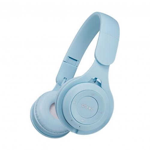 Handfree Stereo Headset Wireless Over-ear Headphone Macarons Color Custom Logo BT Wireless Earphone Headphone