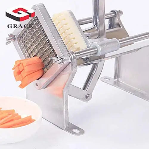 Manual Potato Chips Making Machine Slicer Fruit Vegetable Cutter Slicer