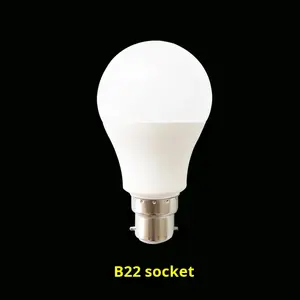 Ampoule en plastique LED Super Bright AC Powered Office E27 Base à vis A60 Ampoule à économie d'énergie 2700-6500K Color Temp CRI 80 - Product Image 3
