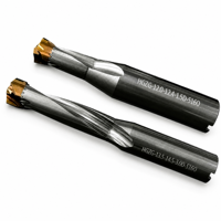 Barre de perçage à couronne indexable pour insert Saber Tooth, pour forets à trous profonds 1.5D 3D 4D 5D 6D 8D, pour centre d'usinage CNC et tour CNC