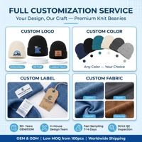 Gorro de Lana Premium con Efecto Jaspeado, Estilo Urbano Minimalista, Ideal para la Nieve, Personalizable con Logotipo, Directo de Fábrica, ODM/OEM