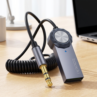 Adaptateur AUX sans fil Toocki avec puce 5.4, connexion stable, son Hi-Fi, récepteur sans fil pour système audio de voiture