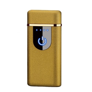 Jiaxinホット販売防風タッチスクリーン電子シガレットライターUSB充電式コイルライターコイルシガレットライター - Product Image 4