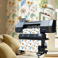 Imprimante éco-solvant 700 mm, imprimante grand format 0,7 mètre de large pour l'impression de bannières et d'autocollants en vinyle pour petites entreprises