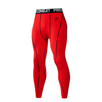   Celana Kompresi 5.0 Celana Olahraga Pria Legging Olahraga Yoga Latihan Gym Legging Cepat Kering Celana Ketat Lari Fitness