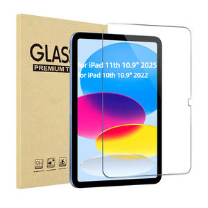Verre trempé haute transparence anti-huile 0,33 mm 9H 2,5D pour iPad 11 A16 10,9 pouces 2025 iPad 10 10,9 pouces 2022 Protection d'écran - Product Image 1