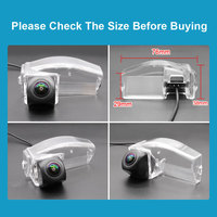 Caméra de recul AHD 1080P pour Mazda 2 Mazda 3 2004-2013 avec objectif grand angle étanche IP68 vision nocturne