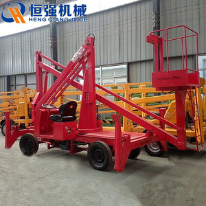 Plataforma Elevadora Articulada Heng Qiang Ji Xie de 12 m, con Motor Diésel, Autopropulsada, para Trabajos en Altura, Equipo de Construcción - Product Image 2