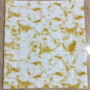 Factory Directly 3d Brick Foam Wall Sticker Pe Foam Wallpaper Self Adhesive