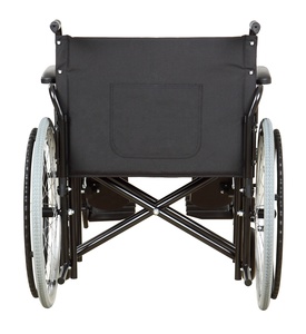 Ghế xe lăn bằng thép, tự gấp gọn, nhẹ, có tựa lưng và tựa chân tháo rời, dễ vận chuyển, sử dụng tay quay. - Product Image 6