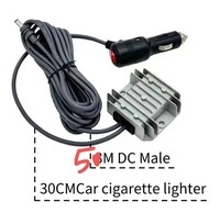 Cable de Alimentación CC Elevador de Voltaje OEM/ODM Starlink Mini de 3m 12-30V 3.5A, Convertidor 3 en 1 Tipo-C/USB-A de Cobre de Alta Calidad para RV, Camiones y Embarcaciones