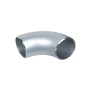 ASTM A403/A403M WP316 Long Radius Elbow 4'' 45 60 90 Degree Elbow Stainless Steel Pipe Fitting