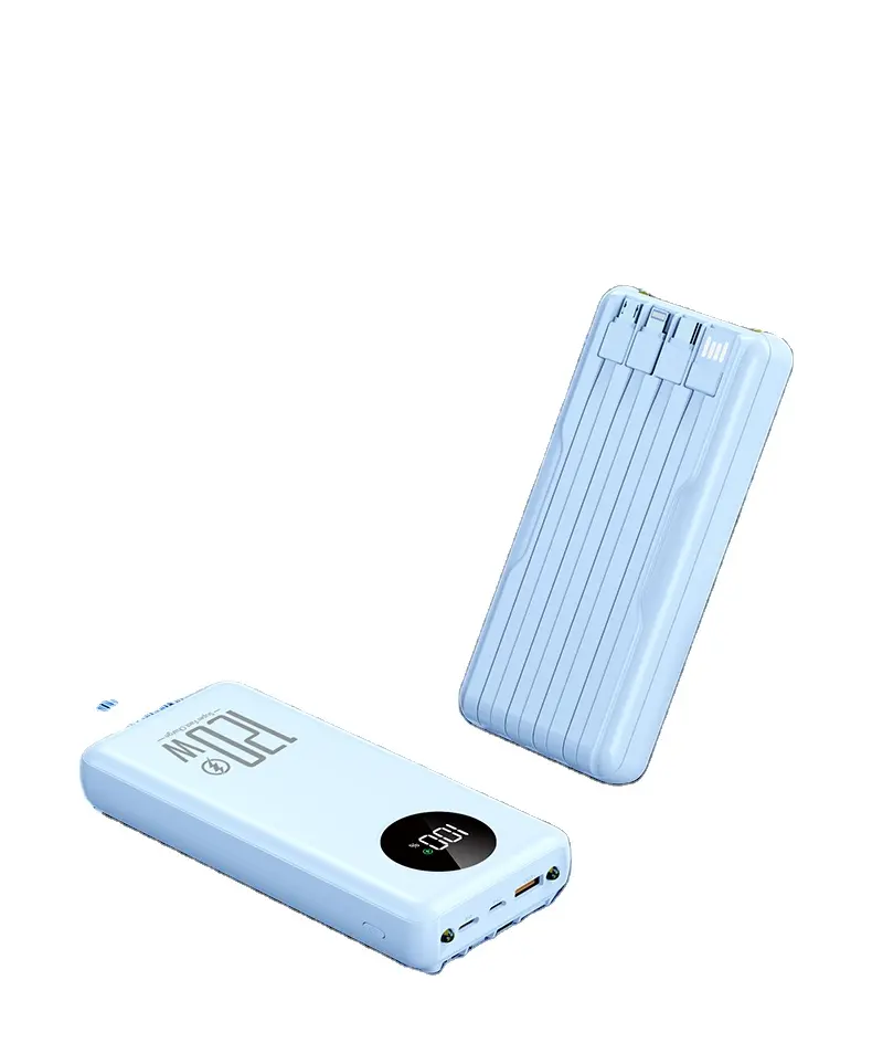 20000 Mah per Xiaomi Mi Iphone 13 14 15 ricarica rapida Power bank costruito In 4 cavo Pover bank