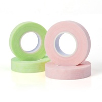 Bande adhésive en gel de silicone médical pour extensions de cils, pour peaux sensibles, non-tissée, sans peluches, patchs sous les yeux pour maquillage, outil de beauté fabriqué à la machine