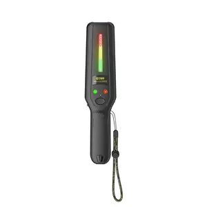 BOTAR Subway Security Wand Safety Body Scanner Hand Held Metal Detector With LED Light