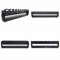 Projecteur LED mobile 10x40W haute luminosité RGBW 4-en-1 pour éclairage de scène dynamique avec 2 °   Contrôle DMX512 RDM pour événements DJ