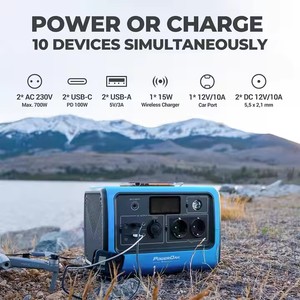 Venta al por mayor para <span class=keywords><strong>Bluetti</strong></span> <span class=keywords><strong>EB70</strong></span> 800W energía limpia generador solar portátil con 716Wh sistema de almacenamiento de batería controlador MPPT para coche - Product Image 6