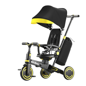 Bon marché Prix enfants 3 roues intelligent tricycle pliant 4 en 1 pédale de sécurité plastique tricycle pour enfants parents pousser bébé tricycle vélo - Product Image 2