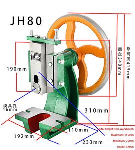 Small <strong>Manual</strong> Die Cutting <strong>Press</strong> <strong>Machine</strong> Table Leather Hole Puncher <strong>Hand</strong> Pressing Disc <strong>Manual</strong> <strong>Press</strong> Leather Punching <strong>Machine</strong> - Product Image 5