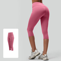 Hochgeschnittene Po-Formende Yoga-Shorts für Damen Doppelseitig Gebürstete Fitness-Workout-Shorts Kundenspezifische OEM-Fabrik Großhandel