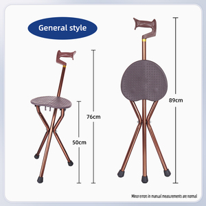2025 Vente chaude peut s'asseoir et se reposer <span class=keywords><strong>tabouret</strong></span> de béquille pliable pour personnes âgées - Product Image 3