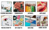 100% Polyester High Tenacity Eco-Friendly Yarn for Embroidery Hand Knitting Sewing Dyed 40S Thread