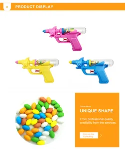夏の菓子水鉄砲キッズハードキャンディースイーツキャンディー用プラスチックおもちゃ