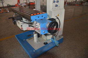 ZX6350C сверлильный станок Вертикальная Горизонтальная фрезерная головка коленного типа фрезерный станок зубчатый привод шпинделя - Product Image 3