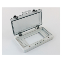 Caja de Distribución Eléctrica para Exteriores WNZJ CZ-08 IP67 Impermeable con Cubierta de Plástico y Ventana, 220V/400V 50/60Hz