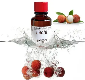 Halal Certificering Litchi Concentraat Litchi Extract Vloeibare Lychee Vloeibare Smaakstof Lychee Extract Lychee Smaak Lychee Smaak Litchi Flavour