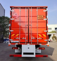 Camión de Carga Foton con Caja de Carga, Diésel 4x2, 1-20t, Especial para Transporte de Mercancías Peligrosas, Inflamables, Químicas y de Gas
