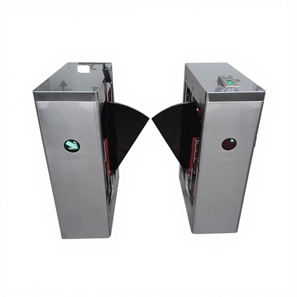 Enter and Exit RFID Card&Fingerprint System All in One Automatic Turnstile Access Control