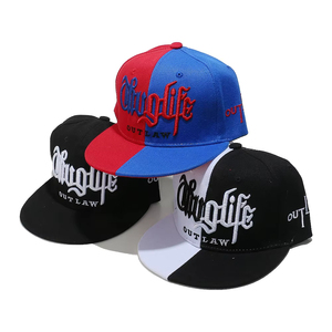 Nueva <span class=keywords><strong>Gorra</strong></span> <span class=keywords><strong>New</strong></span> <span class=keywords><strong>Era</strong></span> para Adulto, Visera <span class=keywords><strong>Plana</strong></span> Ajustable, Diseño de 3 Tonos, Cierre de Hebilla, Estilo Deportivo, Patrón de Letras Dobby, <span class=keywords><strong>Gorra</strong></span> de Béisbol de 6 Paneles - Product Image 1
