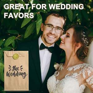 Sacs en papier kraft brun plats pour friandises, cadeaux, snacks, biscuits, popcorn, bonbons, sandwichs - Product Image 6