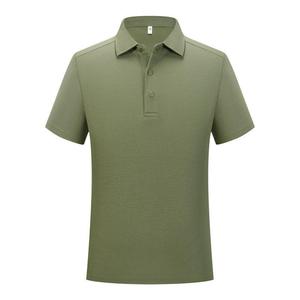 Camisa Polo de Manga Corta para Hombre, Color Sólido, Algodón, Uniforme de Trabajo, Uso Diario - Product Image 2