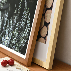 Cornice Versatile in Legno Massello per <span class=keywords><strong>Foto</strong></span>, Disponibile in Diverse <span class=keywords><strong>Dimensioni</strong></span>, da Parete o da Tavolo, per Esposizione di Album - Product Image 3