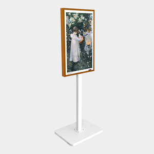 Gran tamaño de 32 pulgadas Wifi madera electrónica inteligente Digital marco de fotos con <span class=keywords><strong>bucle</strong></span> de vídeo - Product Image 5