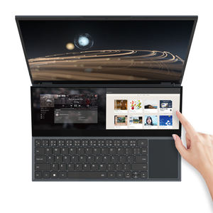 Portátil al por Mayor de 16 Pulgadas con Pantalla Táctil Doble de 14 Pulgadas, Core I7 10750H, Windows 11, para Juegos, Negocios, Computadora Portátil de 16 Pulgadas con Doble Pantalla - Product Image 5