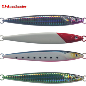 Señuelo de Pesca Jigging Yj-Aquahunter de 200g, Placa de Hierro para Pesca en Agua Salada, Señuelo de Fondo para Pesca en Alta Mar - Product Image 1