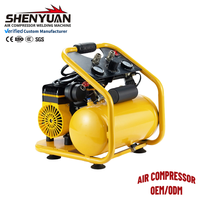 Compresseur d'air portable à piston haute vitesse SHENYUAN série SYW960 10L 220V sans huile silencieux