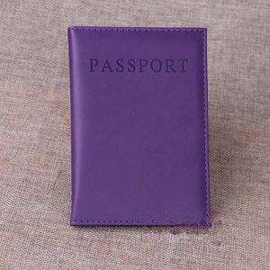 Porte-passeport en cuir PU anglais de haute qualité, ensemble de porte-passeport, porte-carte d'identité - Product Image 6