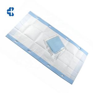 La Chine Fabricant Hôpital Jetable Étanche Patient Transfert Pad Feuille <span class=keywords><strong>avec</strong></span> Poignée - Product Image 2