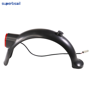 Guardabarros trasero para patinete eléctrico, guardabarros sin luz trasera para Mi 4 Pro Fender Xiaomi Scooter 4 Pro, reparación <span class=keywords><strong>de</strong></span> piezas <span class=keywords><strong>de</strong></span> repuesto - Product Image 4