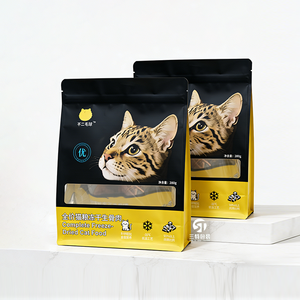 Custom Aluminum Foil <b>Pet</b> Food Bags 1kg–10kg | Flat Bottom Moisture Proof Packaging with Zipper for <b>Pet</b> Snacks - Product Image 5