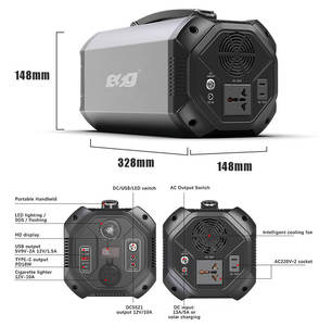ESG Green Energy Mini 500W 10000mAh 120000mAh Éclairage intérieur extérieur Petit système solaire portable - Product Image 3