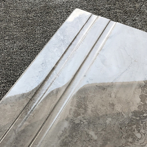 Premium moderno grigio marmo artificiale Non antiscivolo antibatterico piastrelle di porcellana <span class=keywords><strong>serie</strong></span> Multi formato per uso domestico - Product Image 2